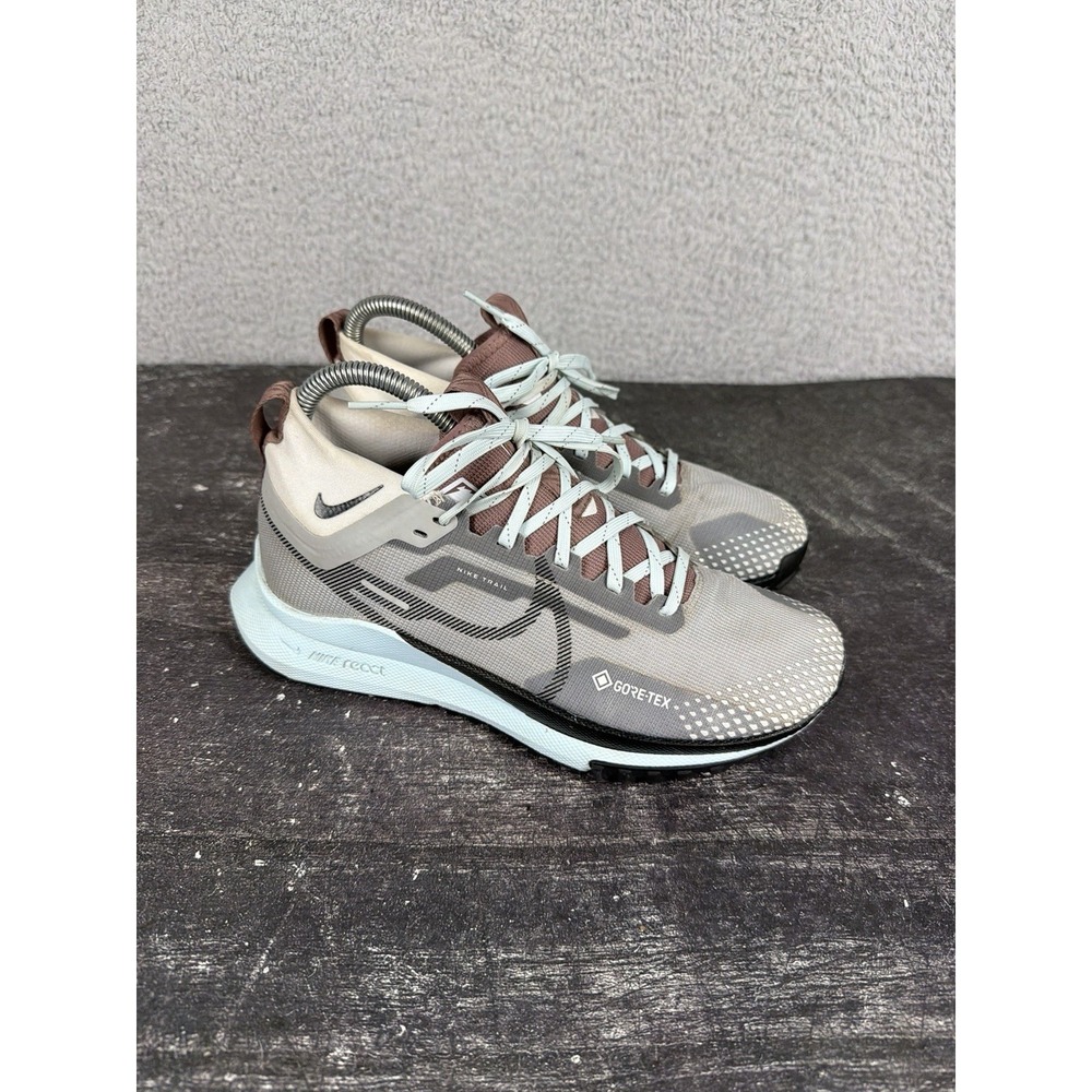 Nike React Pegasus Trail 4‎ Trail GTX Gray Women's Size 7.5  (DJ7929-005)